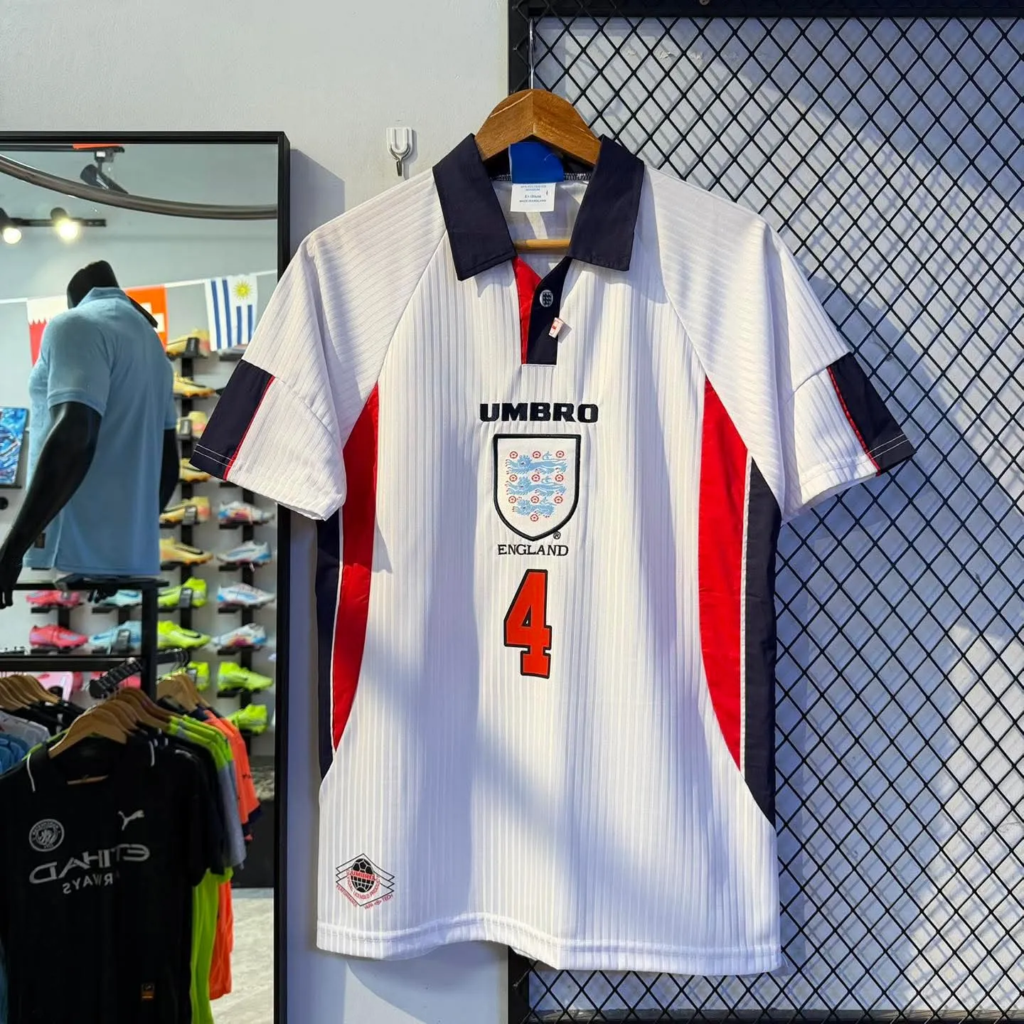 Image of England 1998 Home kit