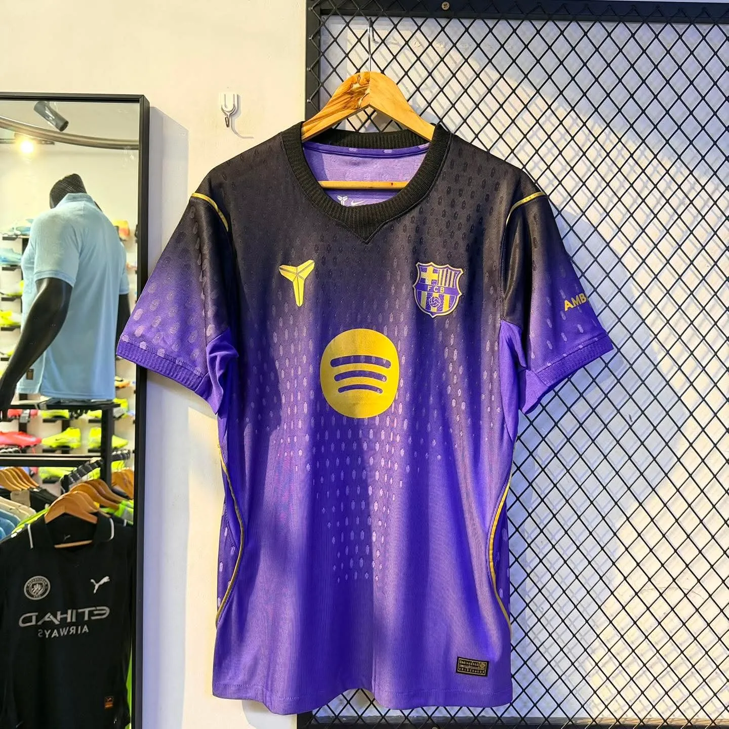 Image of Barcelona 26-27 Away Kit player edition