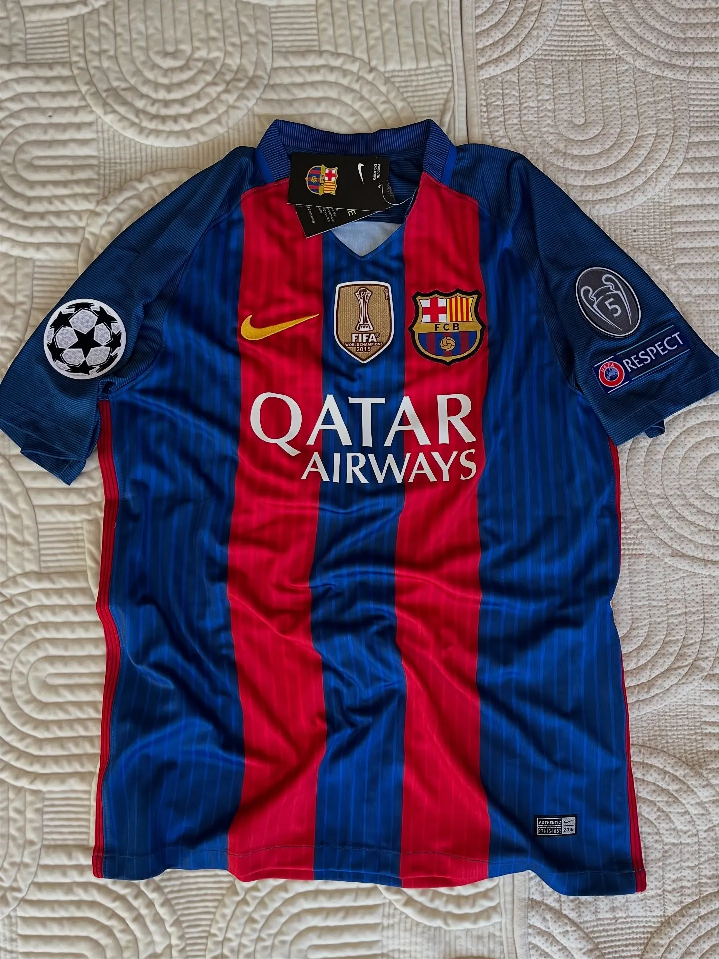 Image of Barcelona 16-17 Home Kit