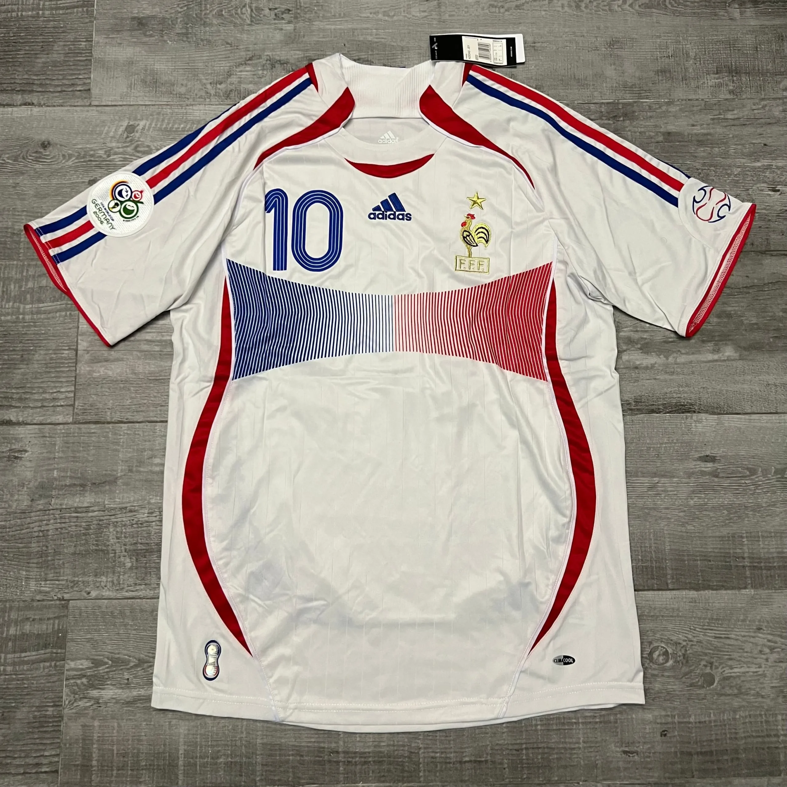Image of France 2006 Away kit Retro