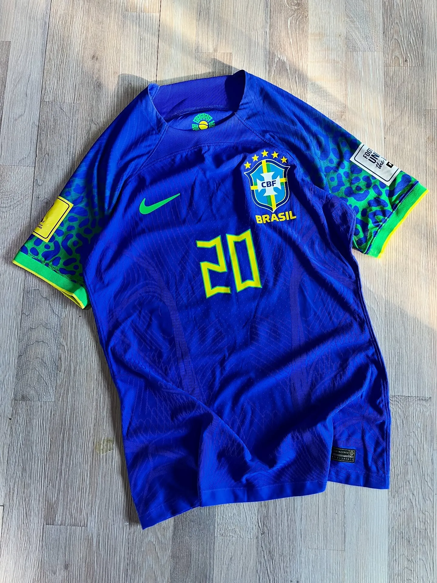 Image of Brazil 2022 Away kit Player edition