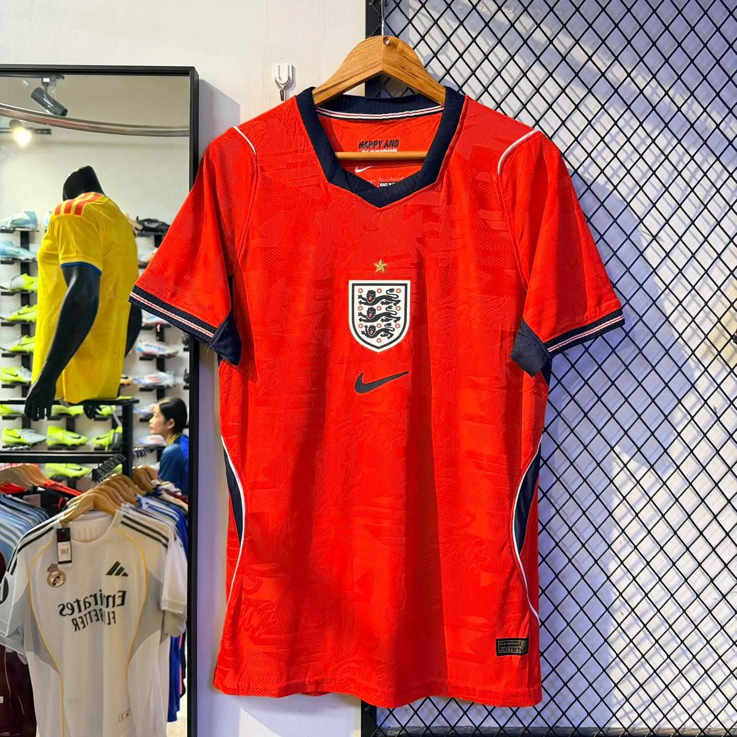 Image of England 2026 Wc away kit player