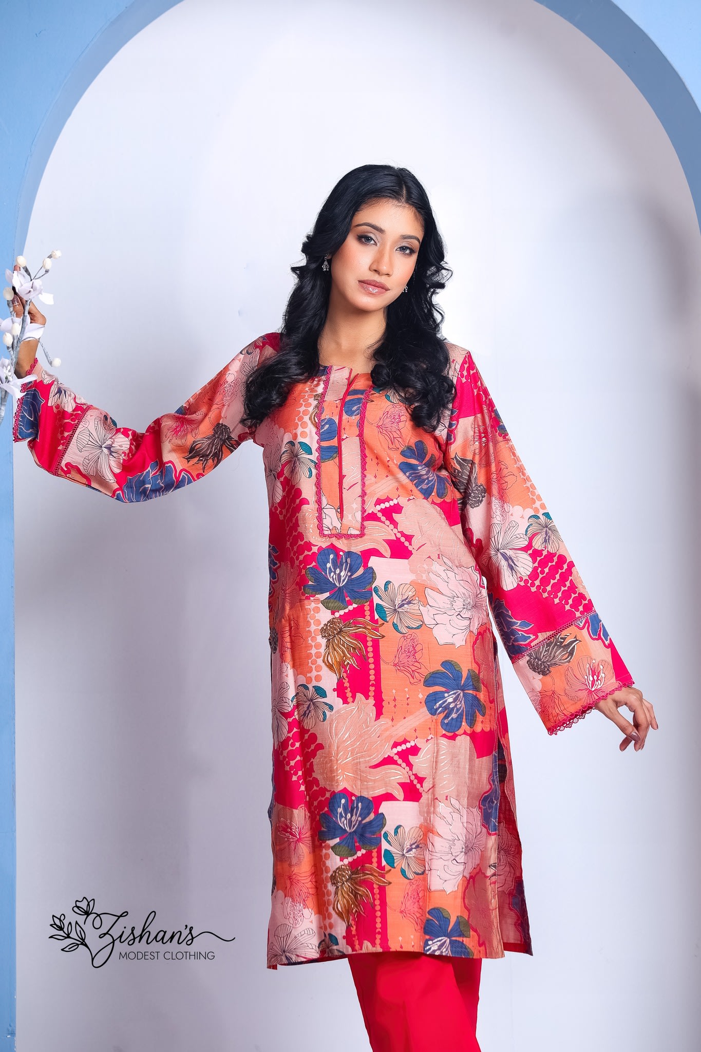 Image of Magenta Muse | Premium Indian Nikkis Cotton