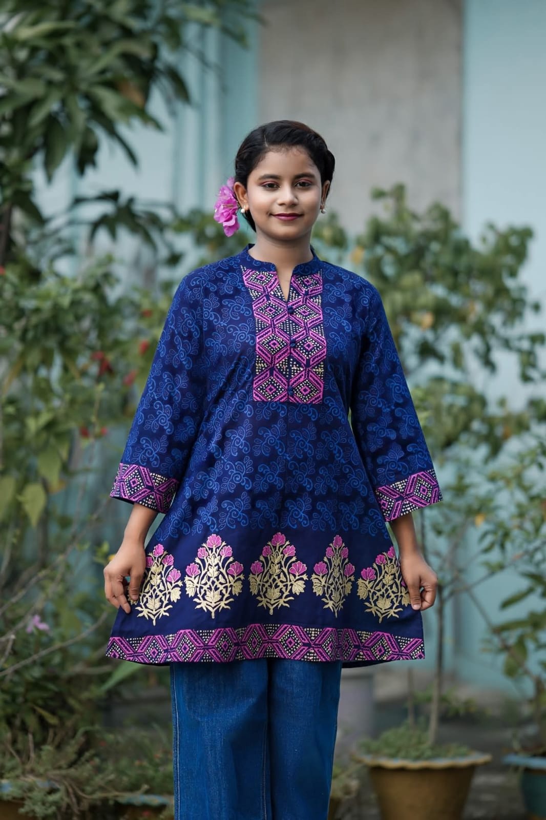 Image of “Elegant & Comfortable Cotton Kurti for Women – Perfect Daily & Casual Wear