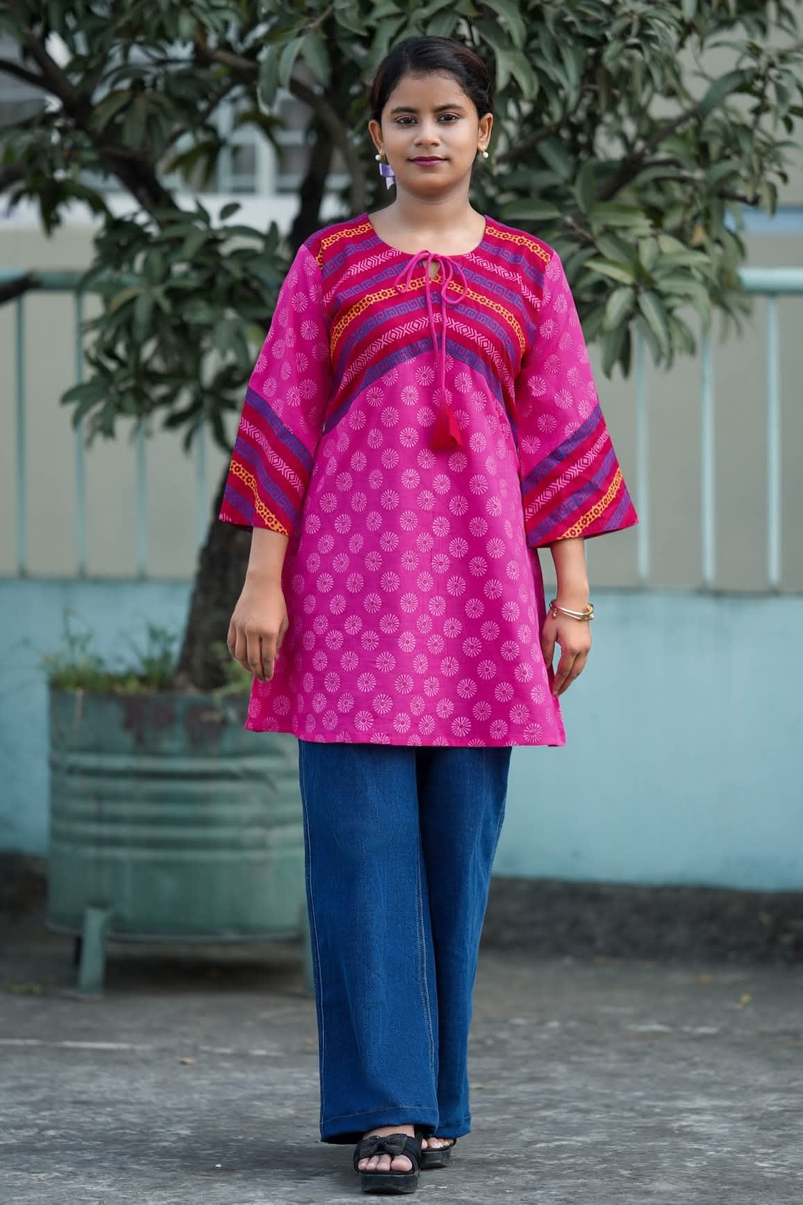 Image of Simple Yet Stylish Short Kurtis Perfect Blend of Comfort & Elegance