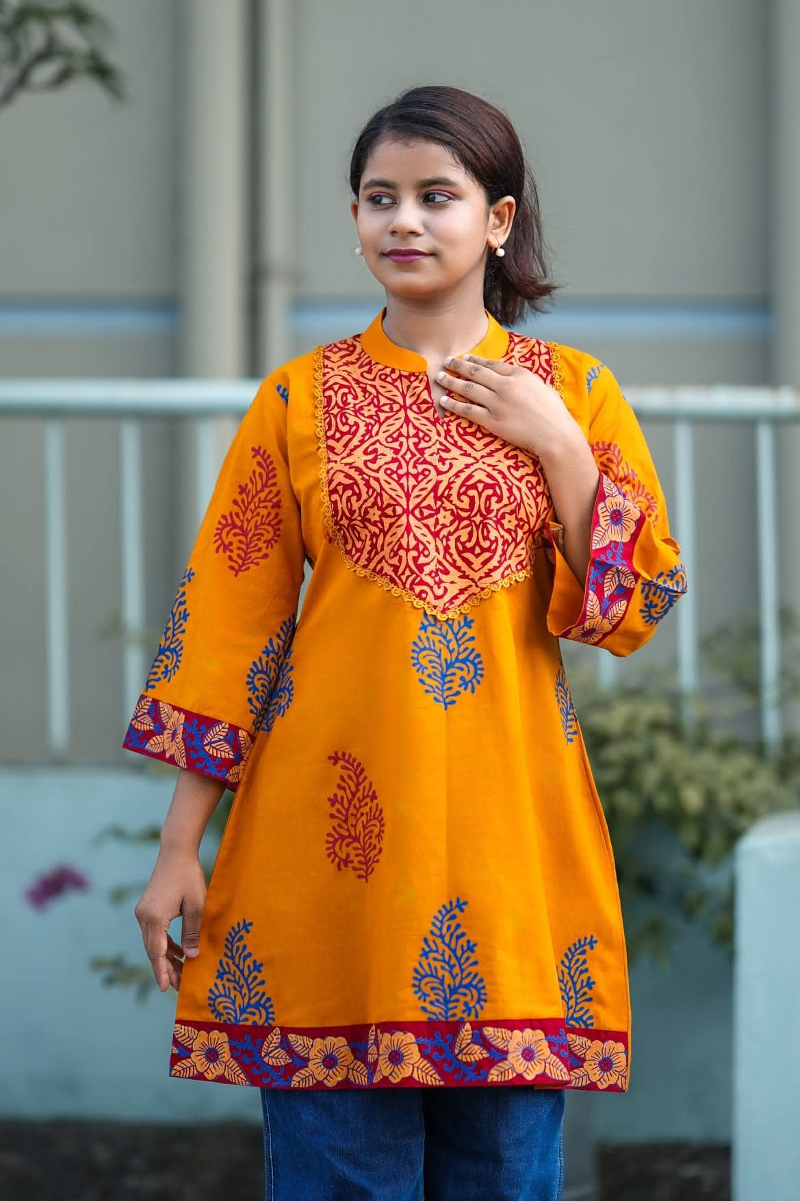 Image of Chic Short Kurti Collection Simple, Stylish, Stunning