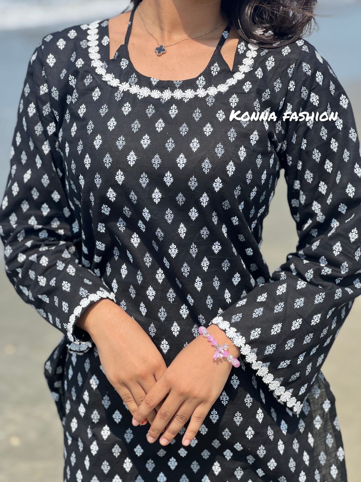 Image of Chic Printed Short Kurti – Stylish & Lightweight Outfit