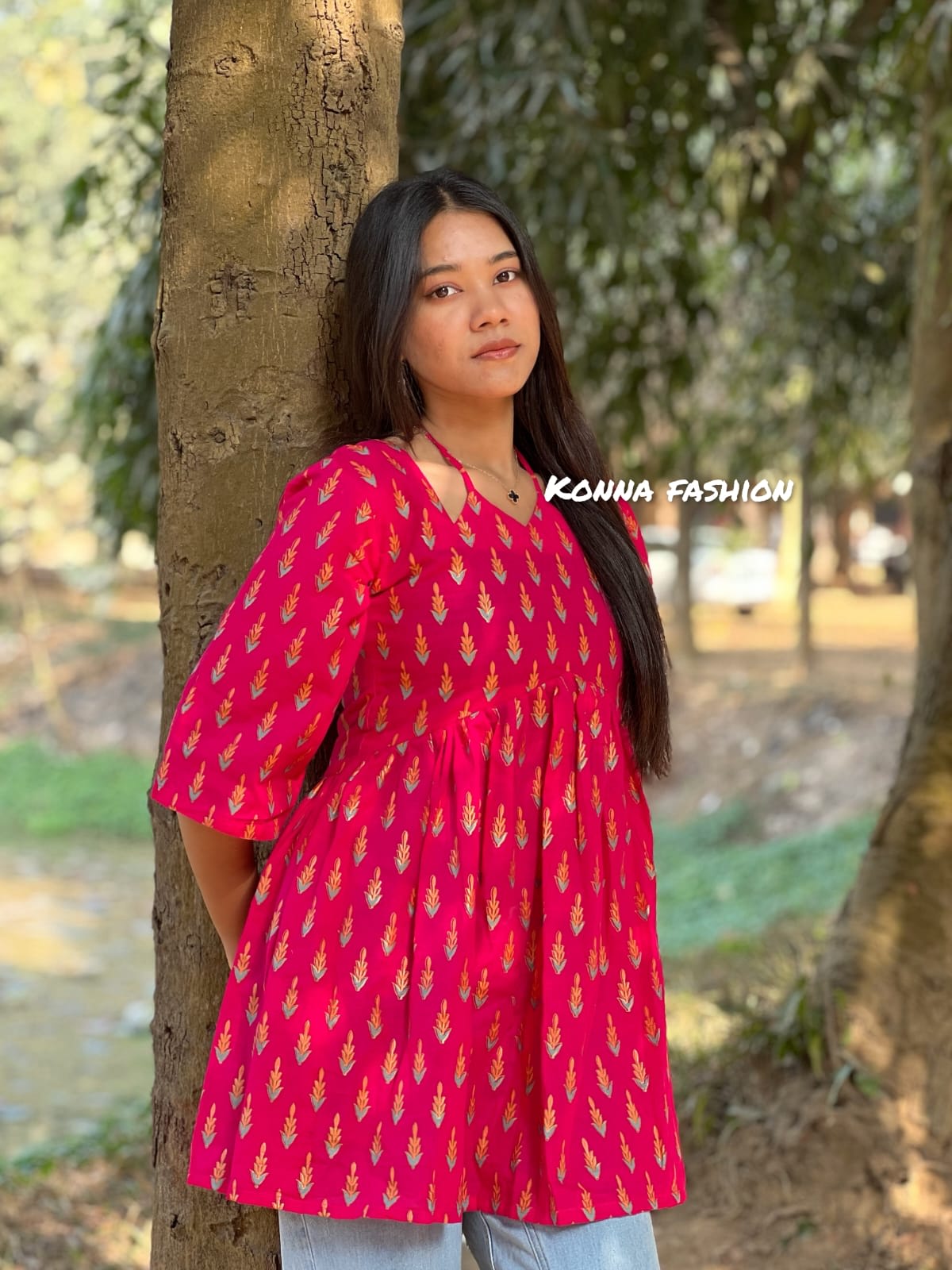 Image of Elegant & Stylish Short Kurti for Women – Trendy Ethnic Wear