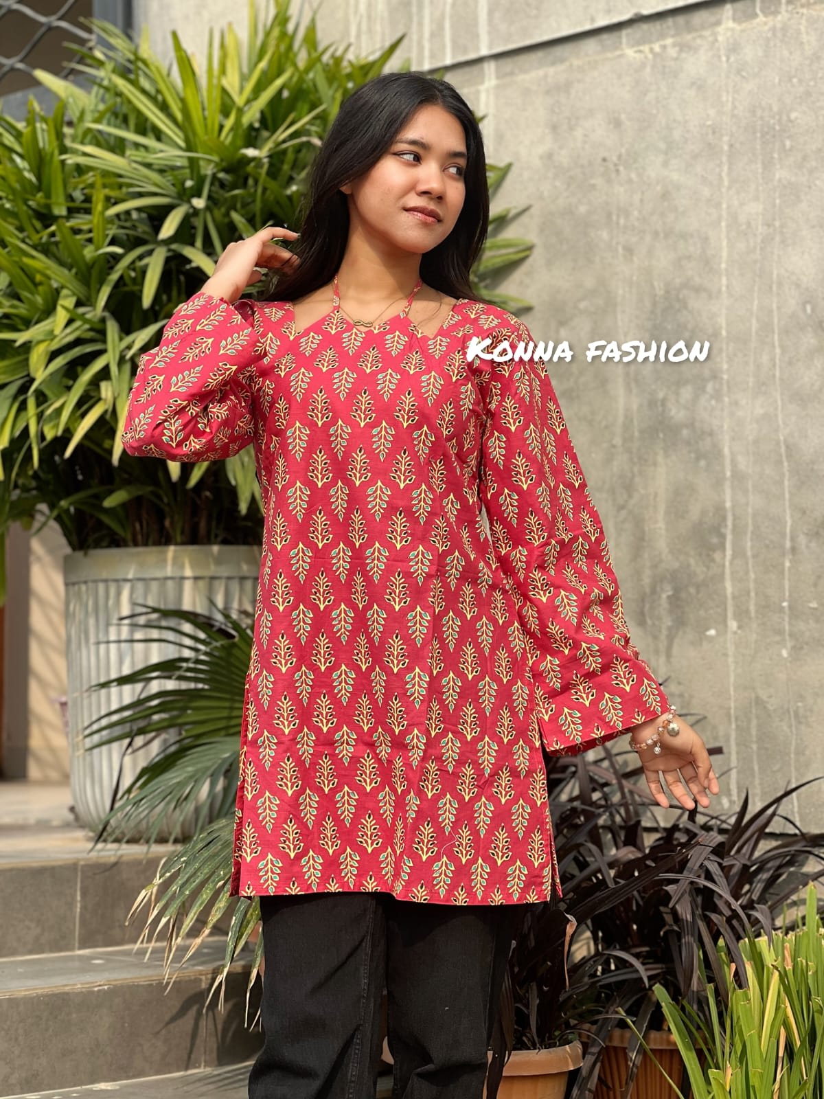 Image of Fashionable Short Kurti – Perfect Blend of Comfort & Style