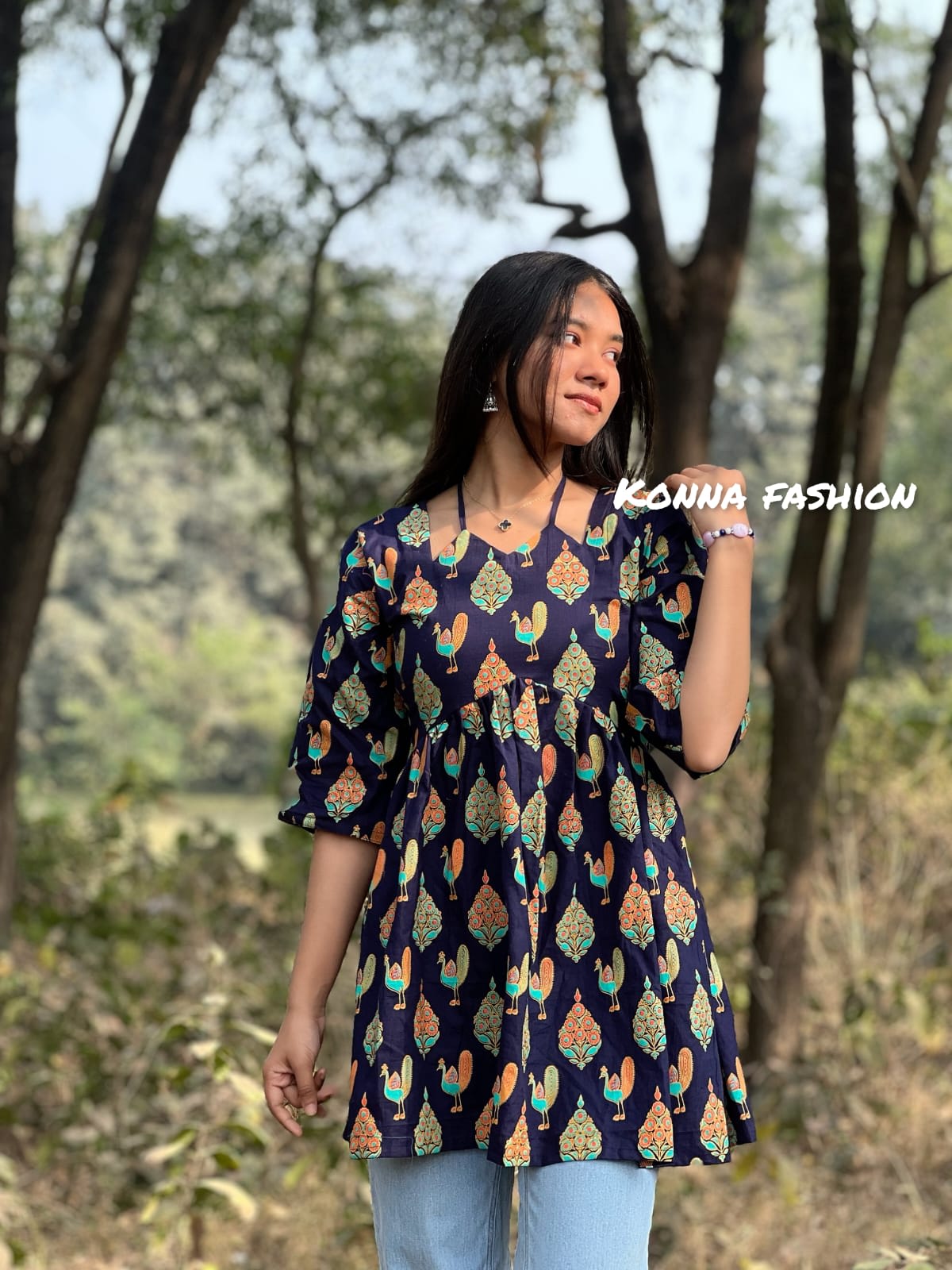Image of Modern Short Kurti for Women – Simple & Elegant Look