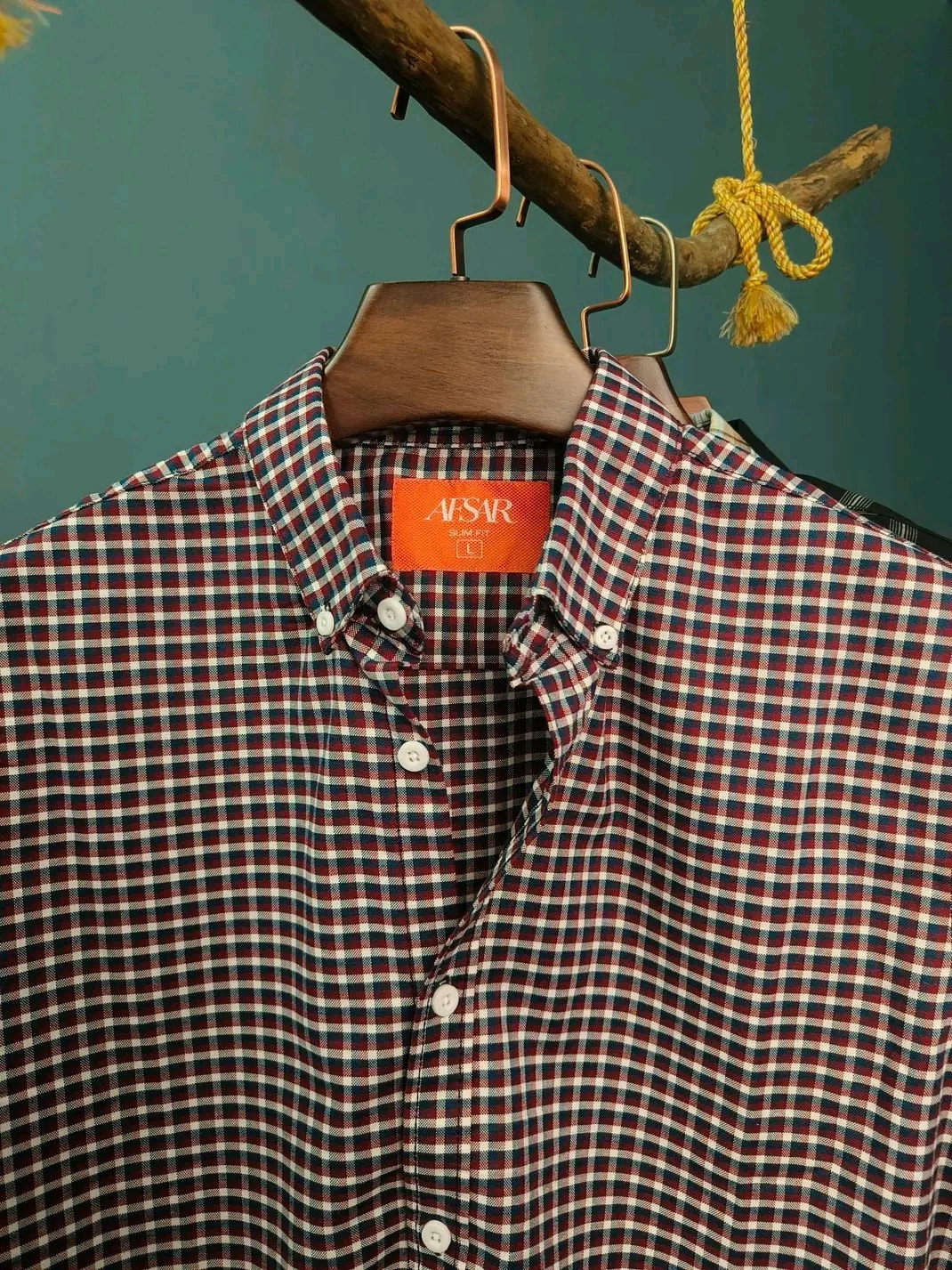 Image of Vibrant Mixed Color Check Shirt – Bold & Modern